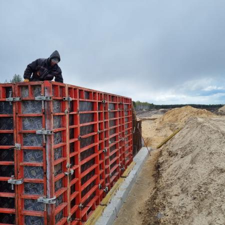 Schron na poligonie wojskowym 